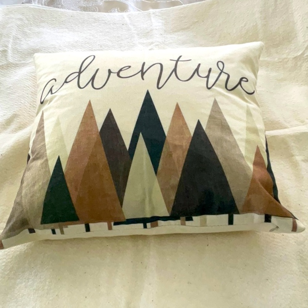 Adventure Pillow Cover